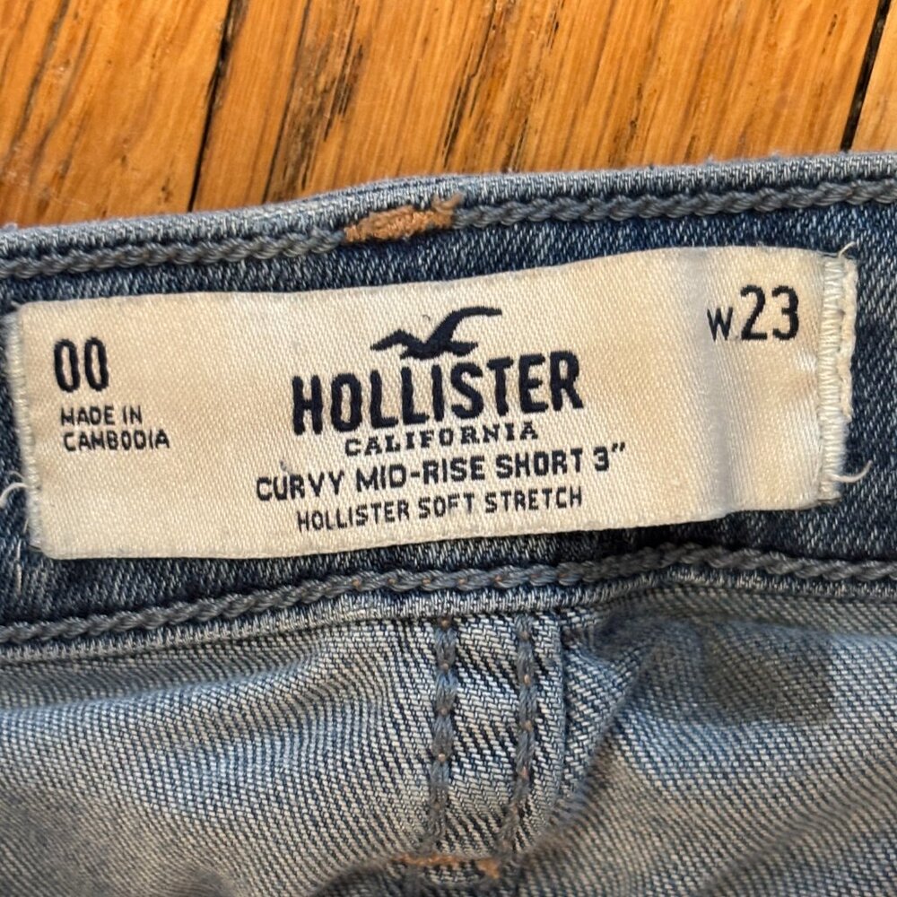 Hollister girls cuffed denim shorts - Picture 4 of 4